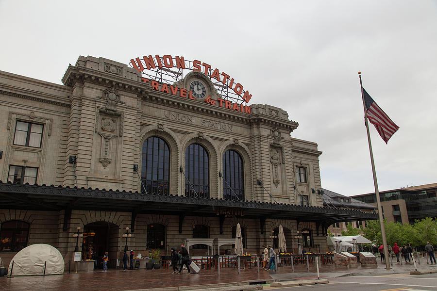 Union Station in Denver Colorado Photograph by Eldon McGraw