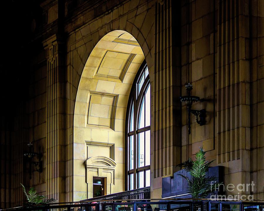 Union Station Window Photograph by Jon Burch Photography