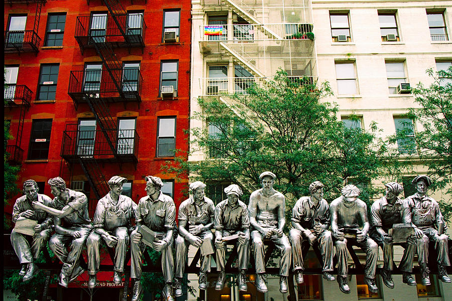 Metal Statue Photograph by Claude Taylor