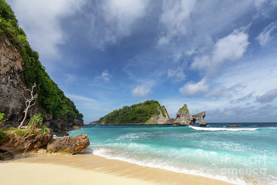 Unique Nusa Penida Rock Formation Photograph by Danaan Andrew - Fine ...