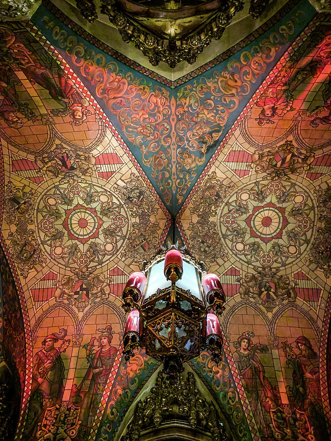 United Artists Theatre Ceiling Photograph by Kyle Hanson