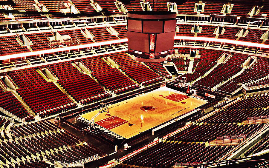 United Center Basketball Stadium Chicago Illinois USA Chicago Bulls ...