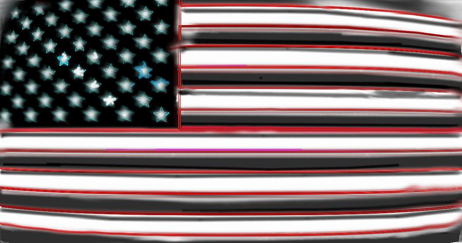 Be The Change - United Colors of America Digital Art by Marcello Cicchini