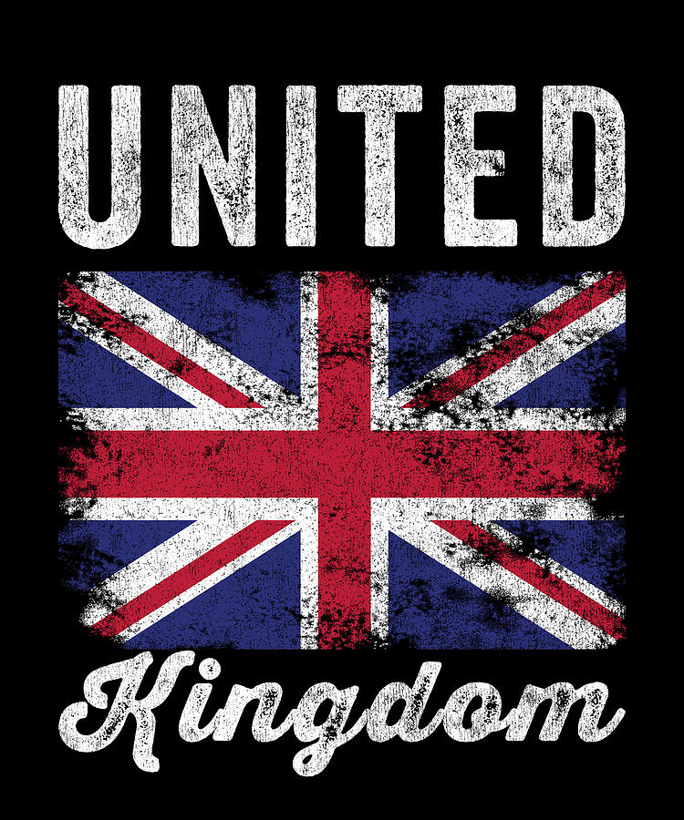 United Kingdom Flag Vintage British Flag Digital Art by Kasper Holck ...