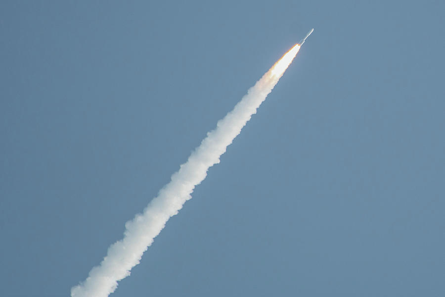 United Launch Alliances Atlas V rocket Carrying Rover to Mars Photograph by Bradford Martin