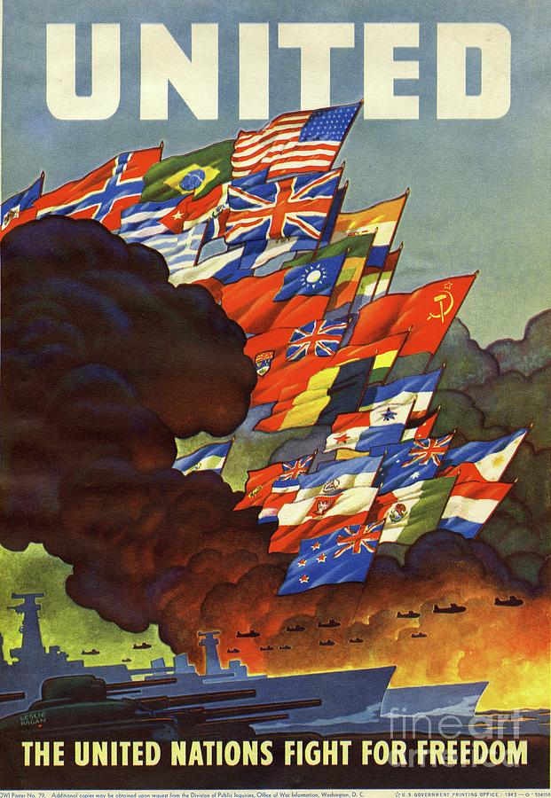 United Nations poster Mixed Media by Word Fandom - Fine Art America