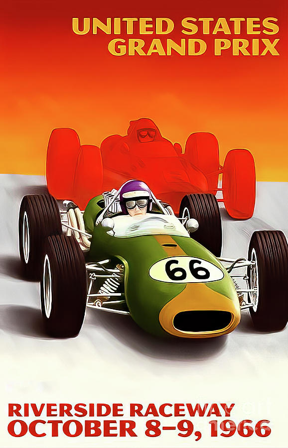 United States 1966 Grand Prix Drawing