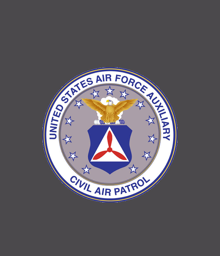 United States Air Force Auxiliary Civil Air Patrol Digital Art by Hue Le