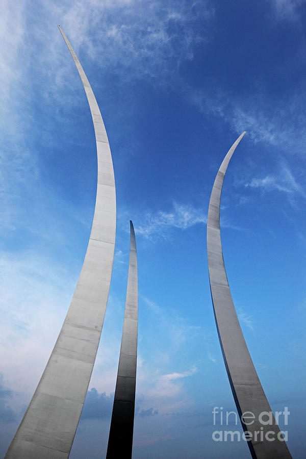 United States Air Force Memorial Arlington Photograph by James Brunker