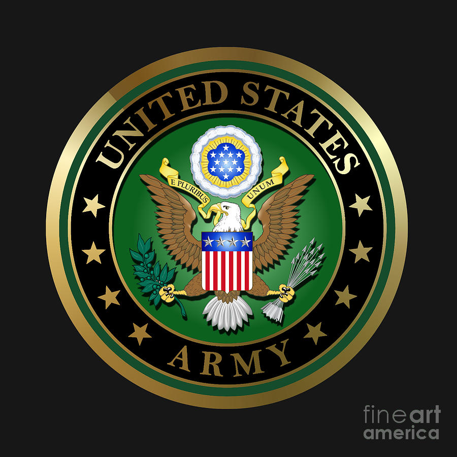 United States Army Digital Art by Bill Richards