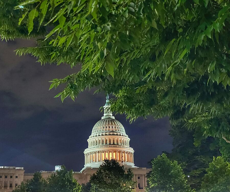 United States Capital  Photograph by Michael Dean Shelton