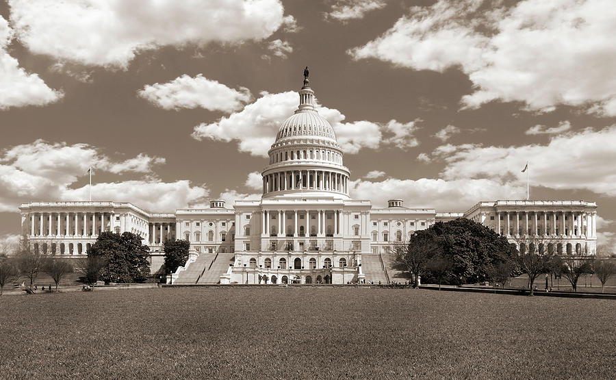 United States Capitol Building S Photograph by Mike McGlothlen