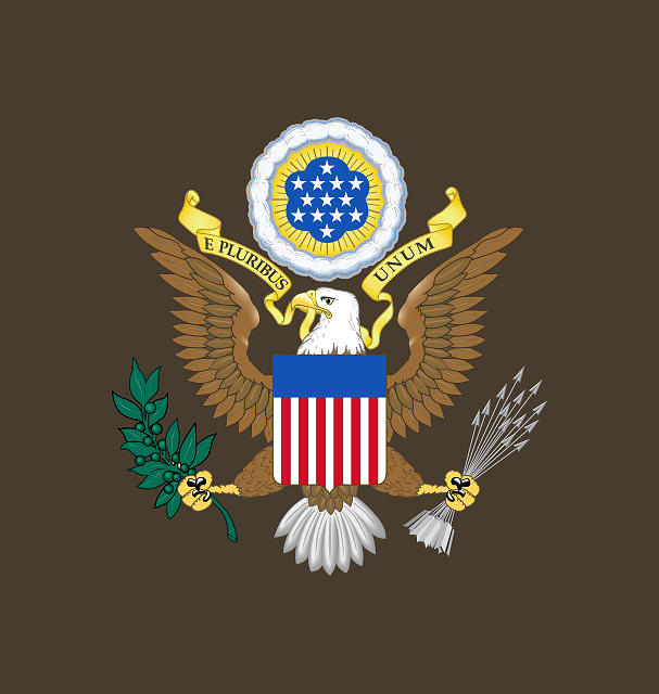 United States Coat of Arms Was Adopted 1782 Digital Art by Marie Jean ...