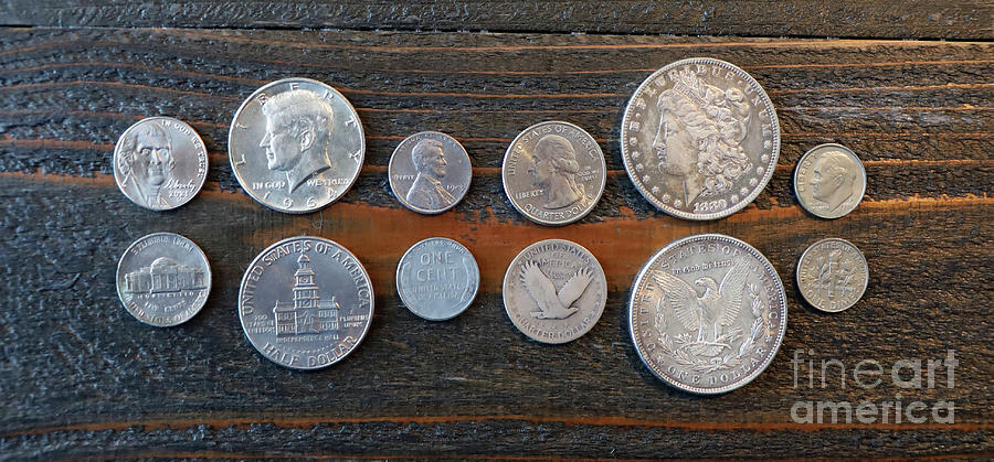 United States Coins  4207 Photograph by Jack Schultz