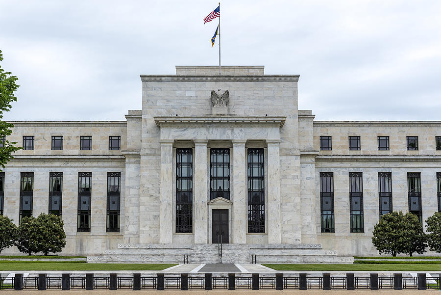 United States Federal Reserve building, Washington DC, USA Photograph by Richard Sharrocks