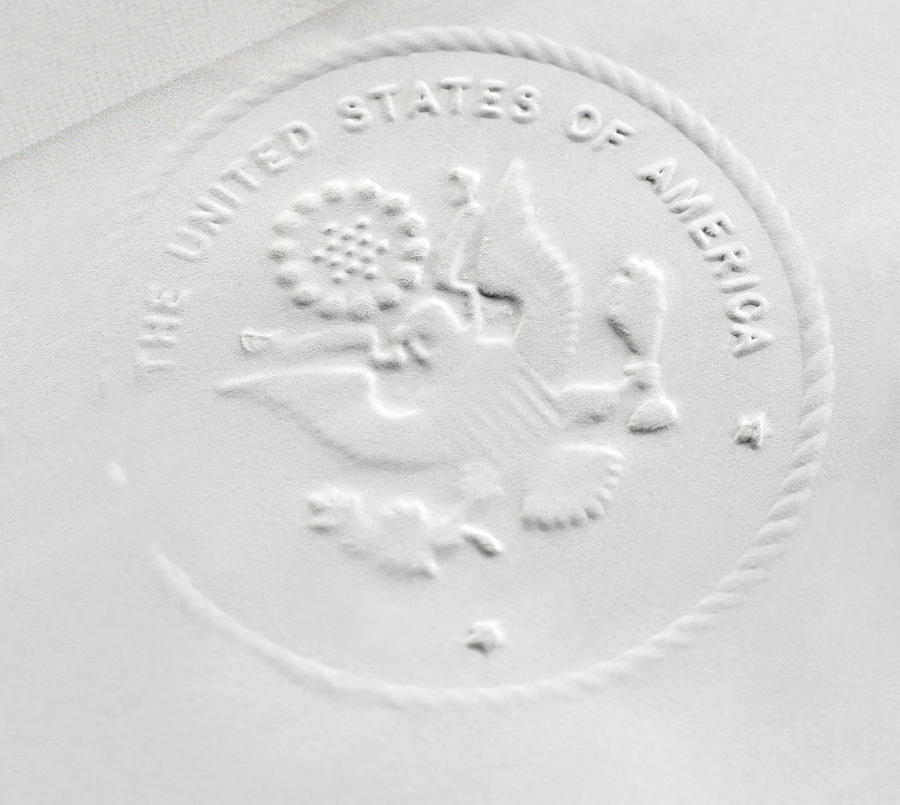 United States of America Stamp Photograph by Imagestock