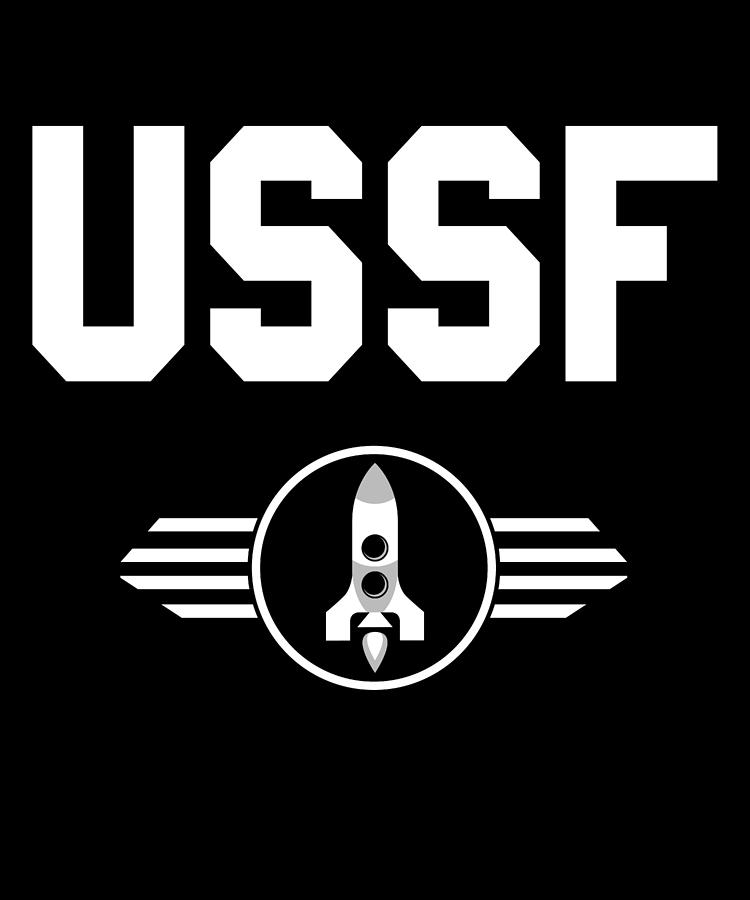 United States Space Force USSF Digital Art by Flippin Sweet Gear