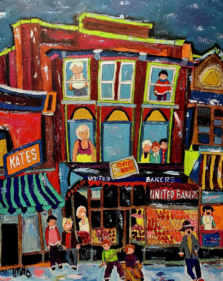 United Bakers Toronto Painting by Michael Litvack - Fine Art America