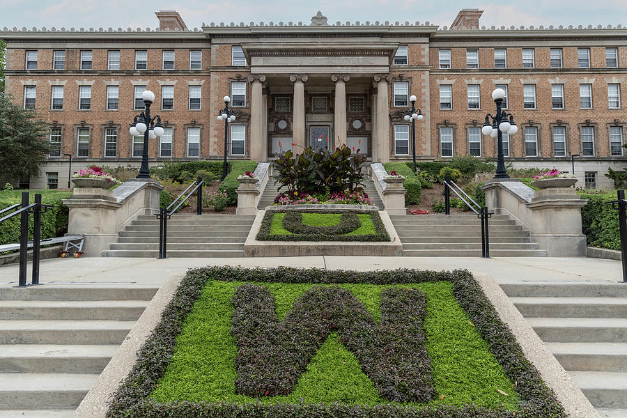 Univeristy of Wisconsin U and W Photograph by John McGraw - Fine Art ...