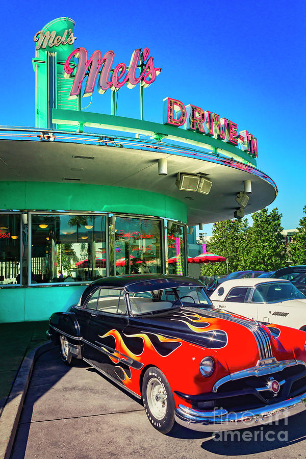 Universal Studios Mels Drive In Photograph By Carlos Diaz