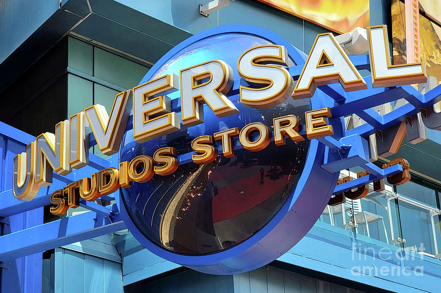 Universal Studios Store sign Photograph by David Lee Thompson