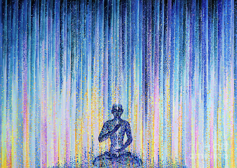 Universal vibration Painting by Vrindavan Das