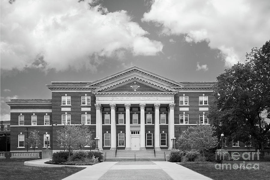 University at Albany Draper Hall Photograph by University Icons