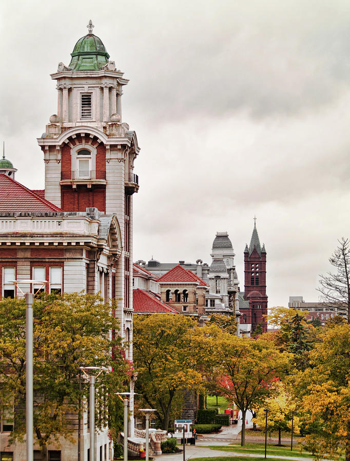 University Avenue In Syracuse, New York Photograph