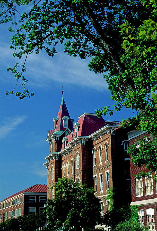 University Hall, Purdue University, Indiana Photograph by Marsha Williamson Mohr