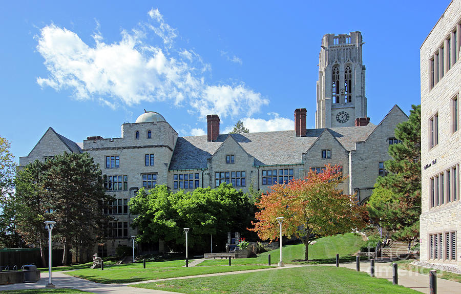 University Hall University Of Toledo 6573 Photograph By Jack Schultz