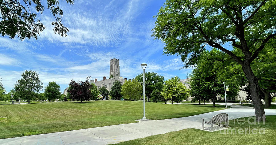 University Hall University of Toledo 9206b Photograph by Jack Schultz