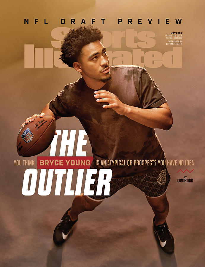 University of Alabama Bryce Young, 2023 Sports Illustrated NFL Draft Preview Issue Cover Photograph by Sports Illustrated
