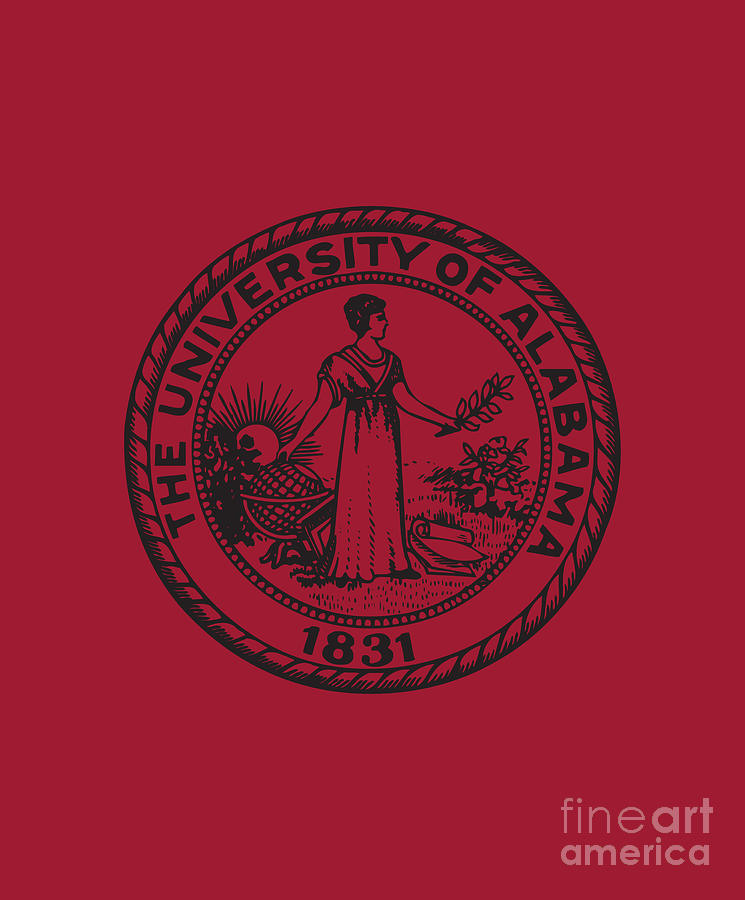 University of Alabama Digital Art by Maulana Yuaup - Fine Art America