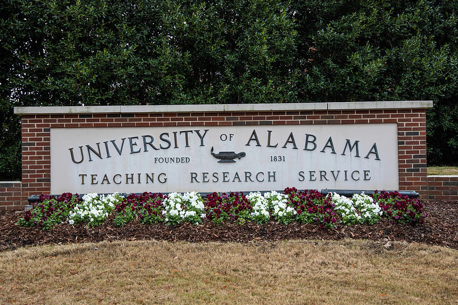 University of Alabama Sign  Photograph by John McGraw