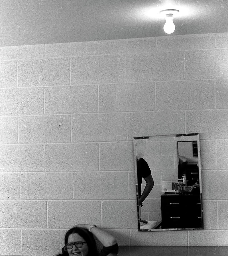 University of Arizona Dorm Room, With Student 1973 Photograph by Jeremy Butler