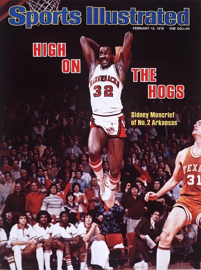 University Of Arkansas Sidney Moncrief Sports Illustrated Cover Photograph by Sports Illustrated