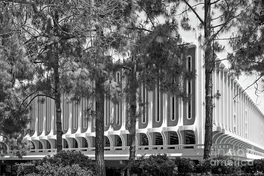 University of California Irvine Langson Library Photograph by University Icons