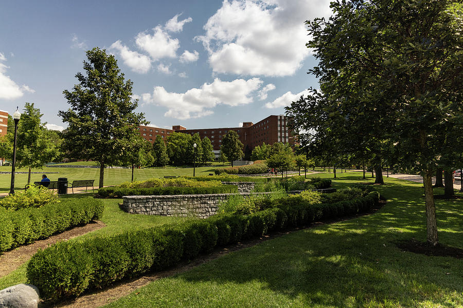 University of Dayton campus Photograph by Eldon McGraw