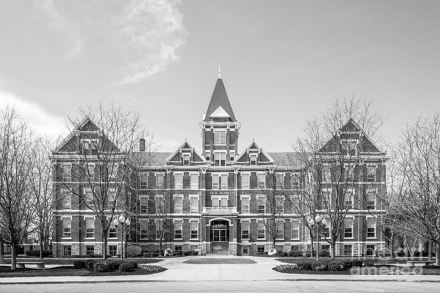 Architecture Photograph - University of Findlay Old Main by University Icons