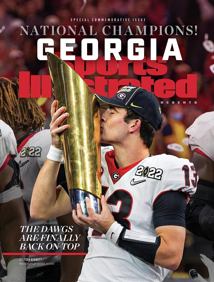 University of Georgia, 2022 NCAA Championship Issue Cover Photograph by Sports Illustrated