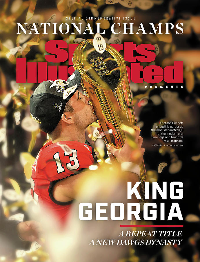 University of Georgia, 2023 NCAA Football Championship Commemorative Issue Cover Photograph by Sports Illustrated