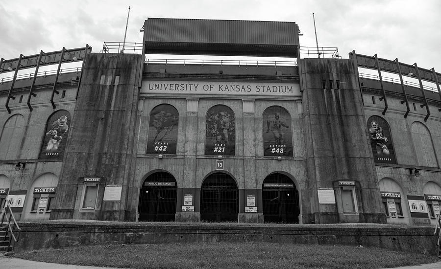 University of Kanas football stadium Photograph by Eldon McGraw