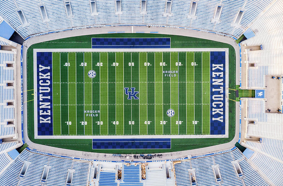 University of Kentucky football field Photograph by Alexey Stiop