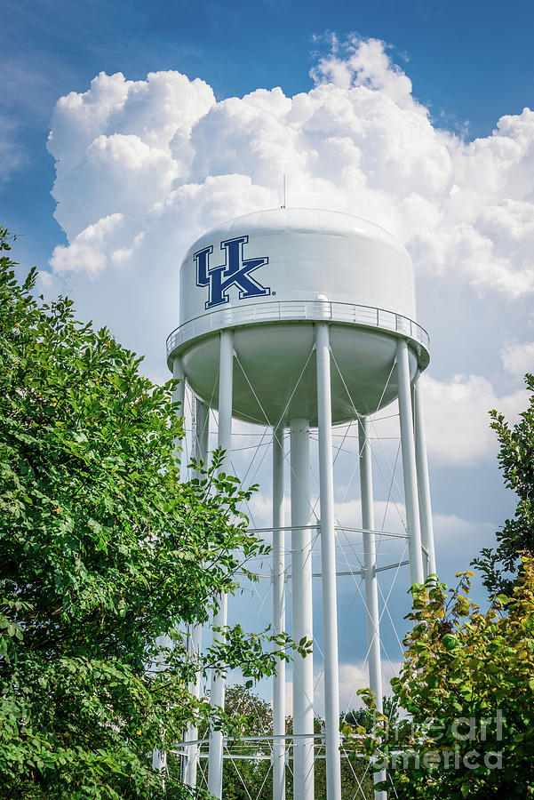 University of Kentucky Water Tower - Lexington Photograph by Gary Whitton