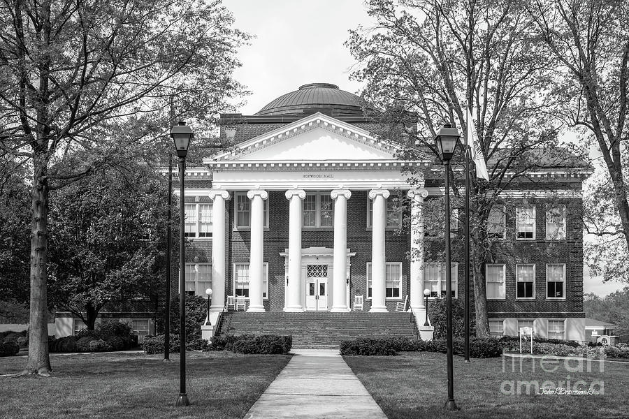University of Lynchburg Hopwood Hall Photograph by University Icons