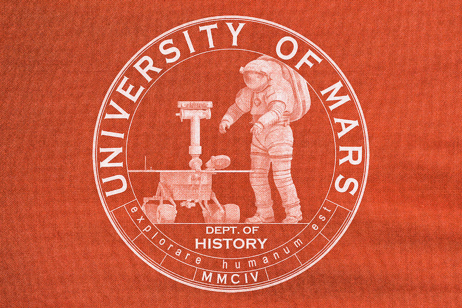 University Of Mars - Department Of History Digital Art