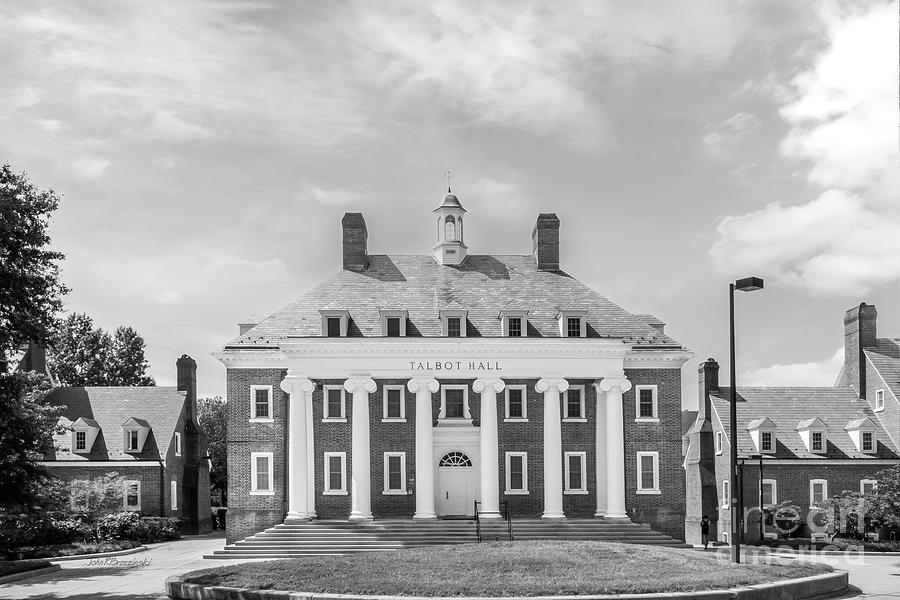 University Of Maryland Photograph - University of Maryland Talbot Hall by University Icons