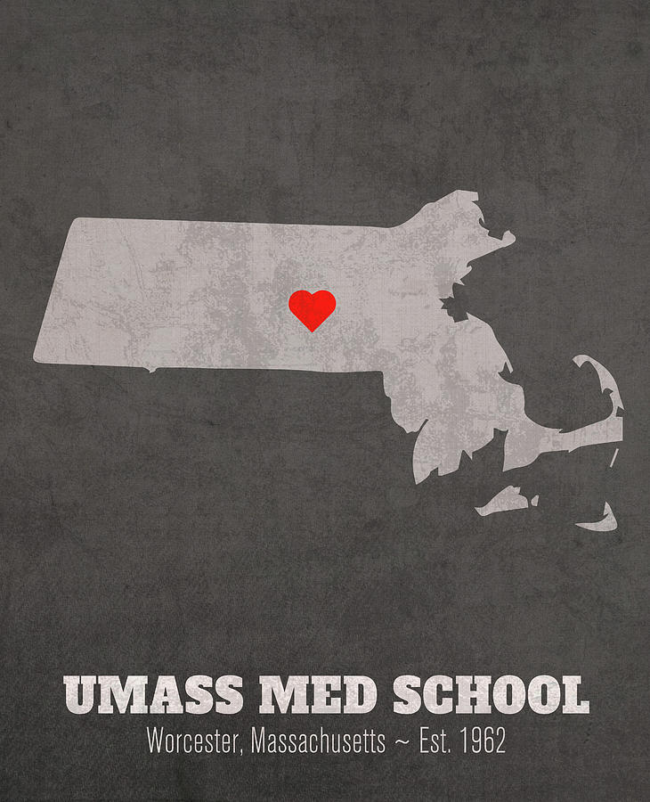 University Of Massachusetts Medical School Worcester Massachusetts Founded Date Heart Map Mixed 