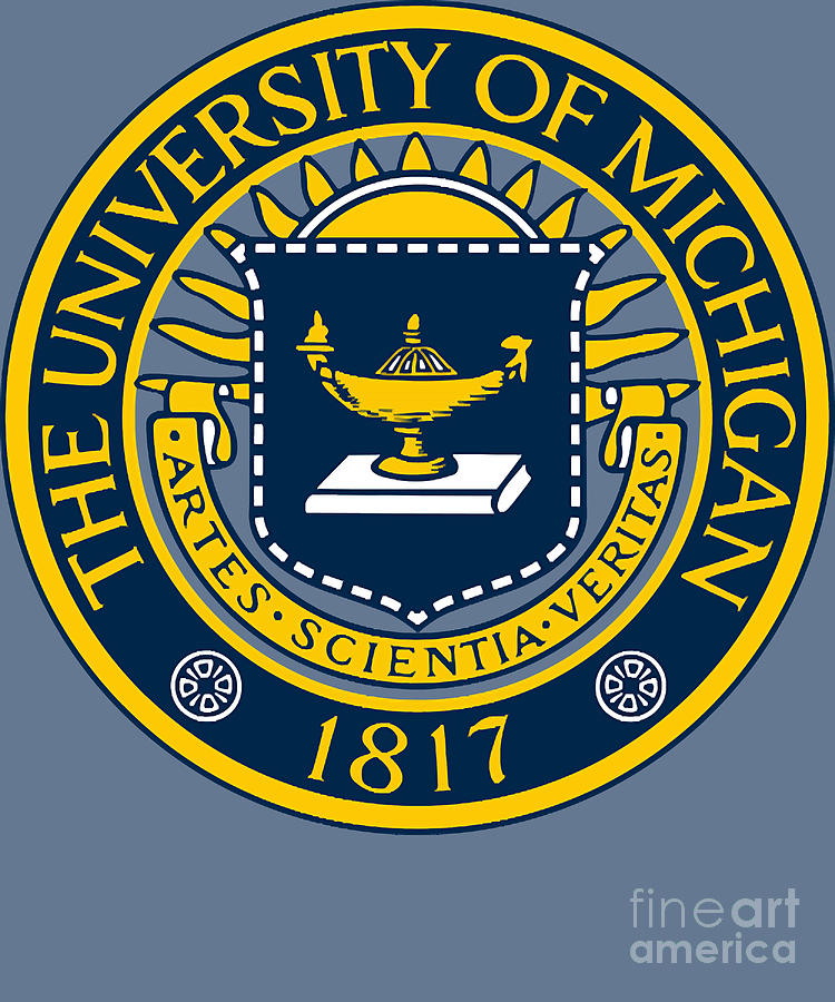 University of michigan ann arbor Digital Art by Deriyah Vasquez Pixels