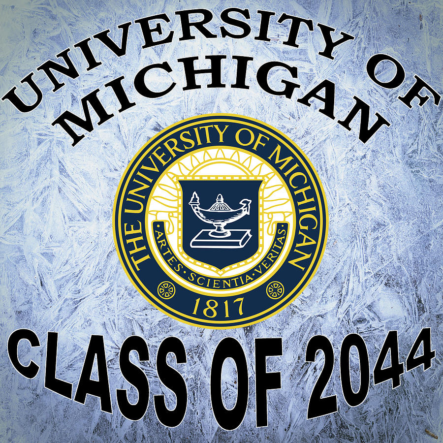 Sports Digital Art - University Of Michigan Class Of 2044 by Movie Poster Prints